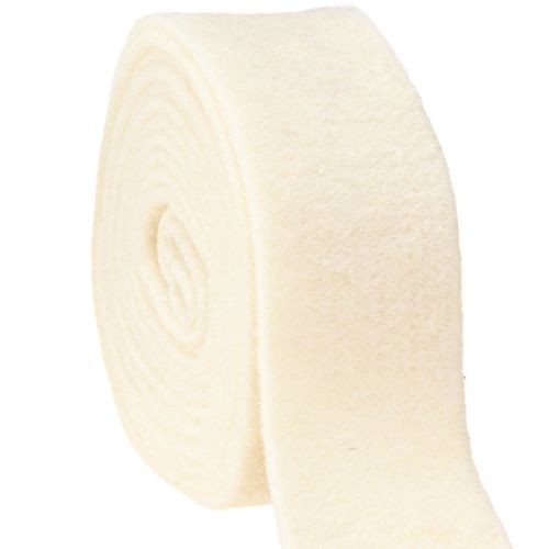 Floristik24 Filtband vitt 7,5 cm, 5 m
