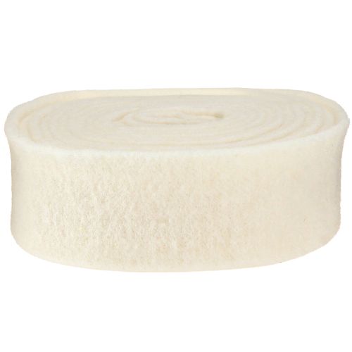 Artikel Filtband vitt 7,5 cm, 5 m