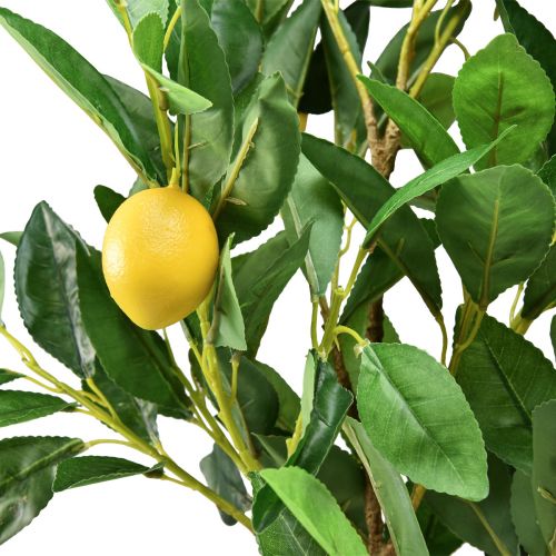 Floristik24 Konstgjorda växter Citronträd Konstgjorda krukväxt 90cm