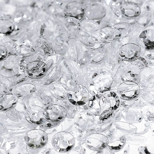 Floristik24 Akryl diamanter Ø4mm klar 110g