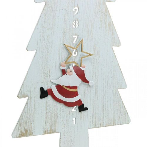 Floristik24 Deco adventskalendernummer gran metall H50,5cm