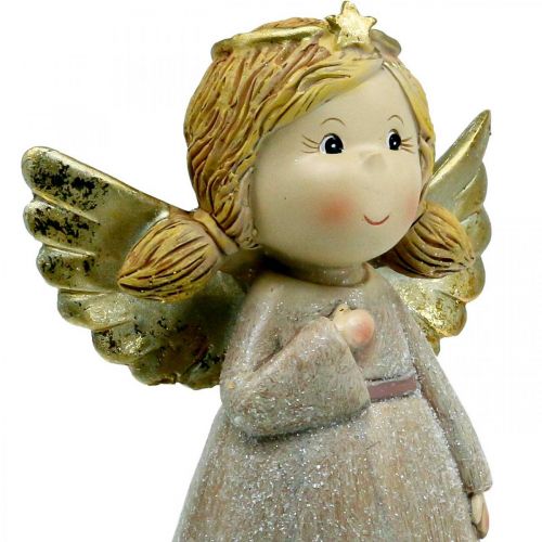 Floristik24 Adventsdekoration, skyddsängel, julängel, ängelfigur H24cm