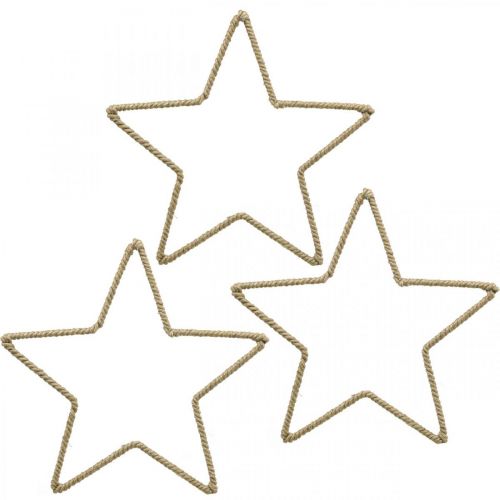 Artikel Adventsdekoration, juldekorationsstjärna, dekorativ stjärnjute B15,5cm 8 st