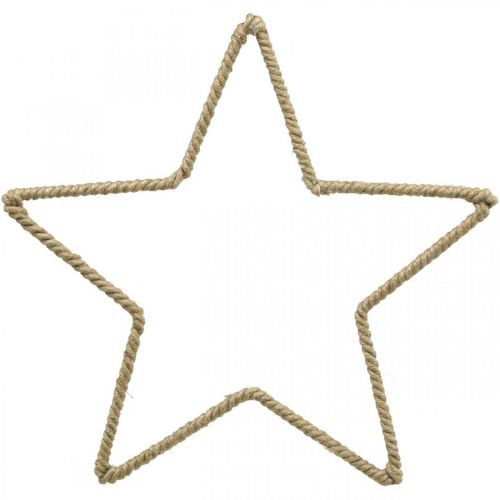 Floristik24 Adventsdekoration, juldekorationsstjärna, dekorativ stjärnjute B31cm 4 st