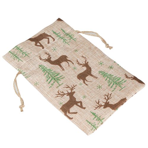Artikel Adventskalenderpåsar rådjursbrun 12,5×20cm 24 st