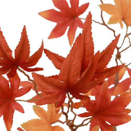 Japansk lönn konstgjord, japansk lönn orange röd 60cm