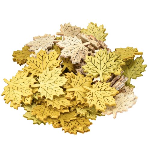 Artikel Lönnlöv för att sprida höstfärger assorterad 4cm 72 st