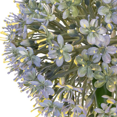 Artikel Konstgjord blommande gren av Allium, naturtroget utseende, 90 cm