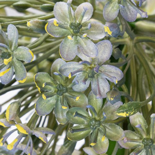 Artikel Konstgjord blommande gren av Allium, naturtroget utseende, 90 cm