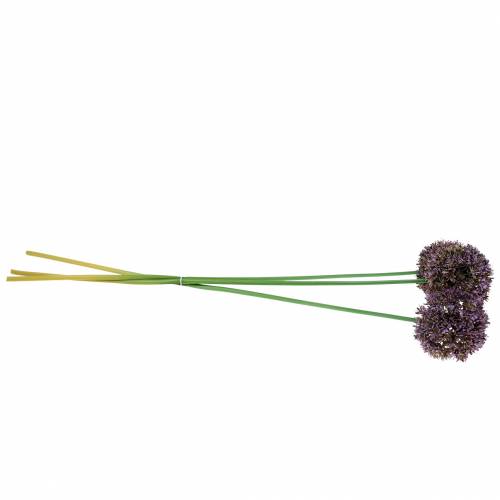 Floristik24 Prydnadsallium konstgjord lila 70 cm 3st