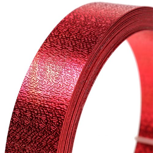 Artikel Aluminiumtejp platt tråd röd 20mm 5m