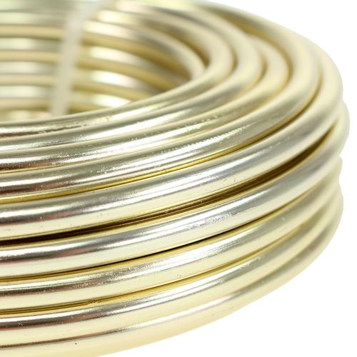 Aluminiumtråd Ø5mm champagne 500g