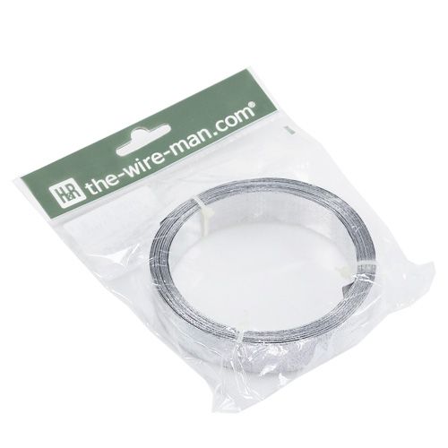 Artikel Aluminiumband platt tråd silver matt 20mm 5m