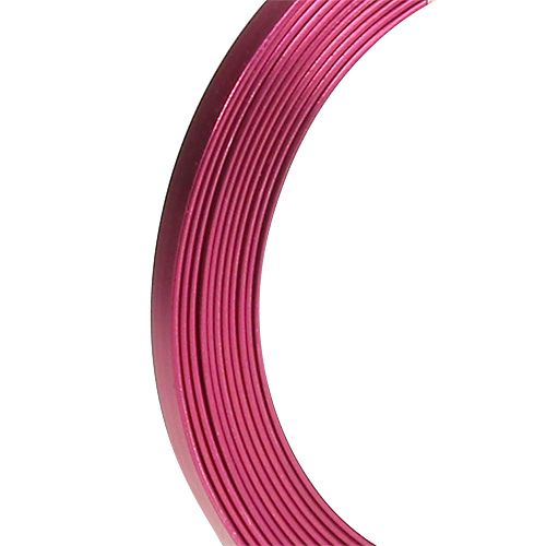 Floristik24 Flattrosa rosa 5 mm x 1 mm 2,5 m