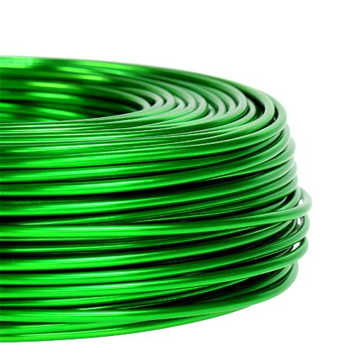 Artikel Aluminiumtråd Ø2mm 500g 60m äppelgrön