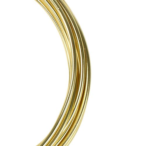 Artikel Aluminiumtråd 2mm guld 3m