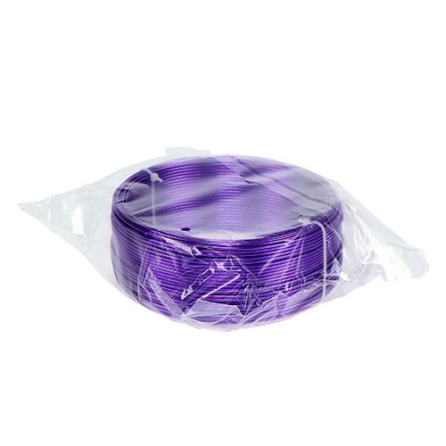 Aluminiumtråd lila Ø2mm 500g (60m)