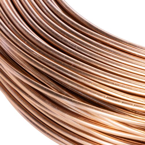 Aluminiumtråd 2mm för blomsterhandel och hantverk 60m 500g | Floristik24.se