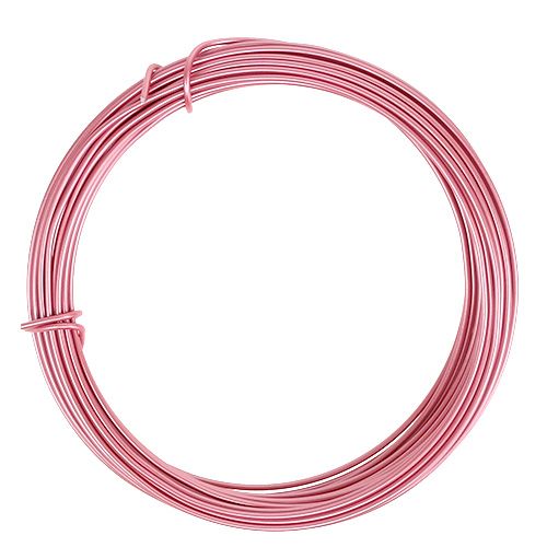 Artikel Aluminiumtråd rosa Ø2mm 12m