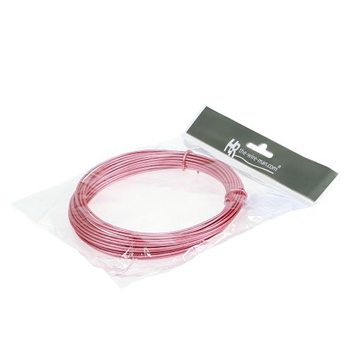Artikel Aluminiumtråd rosa Ø2mm 12m