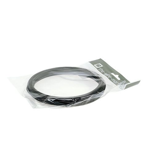 Artikel Aluminiumtråd 2mm 100g svart