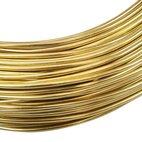 Artikel Aluminiumtråd Ø2mm 500g 60m guld