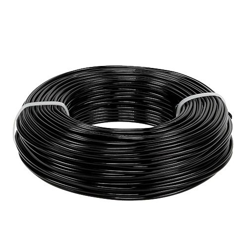 Floristik24 Aluminiumtråd Ø2mm 500g 60m Svart