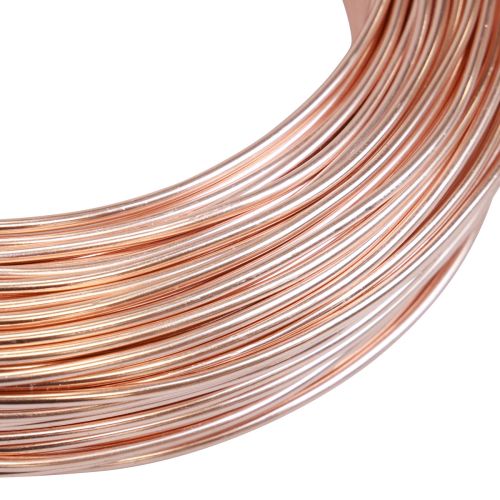 Artikel Aluminiumtråd aluminiumtråd 2mm smycketråd roséguld 60m 500g