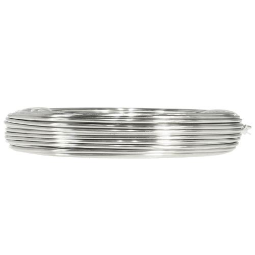 Artikel Aluminiumtråd dekorativ tråd hantverkstråd silver Ø3mm 1kg