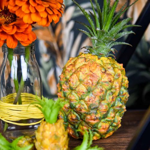 Floristik24 Ananas mini konstgjord 20cm