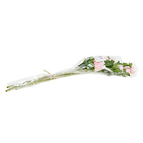 Floristik24 Konstgjord anemonrosa 6st
