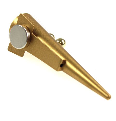 Artikel Bröllopsnål med magnet, matt guld 7cm