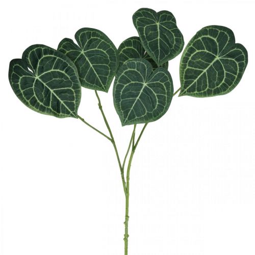 Floristik24 Artificiell Anthurium Blad Fake Plant Green 96cm