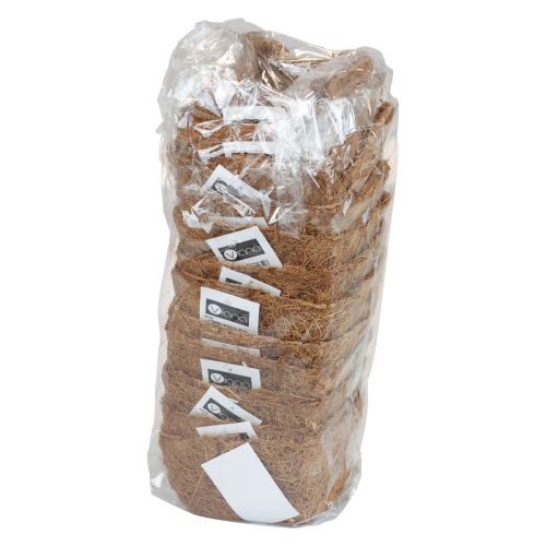Artikel Odla krukor kokosfiber blomkruka naturmaterial kokosväxtkruka 11cm 12st