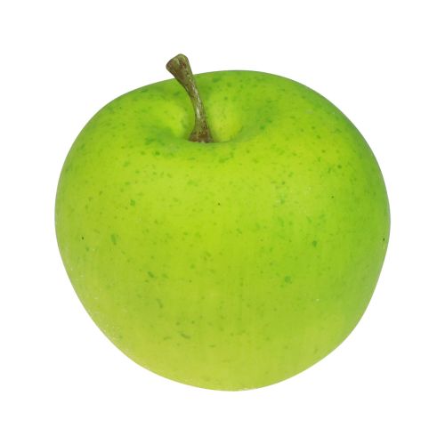 Dekorativ äppelgrön, dekorativ frukt, matdocka Ø6,5cm