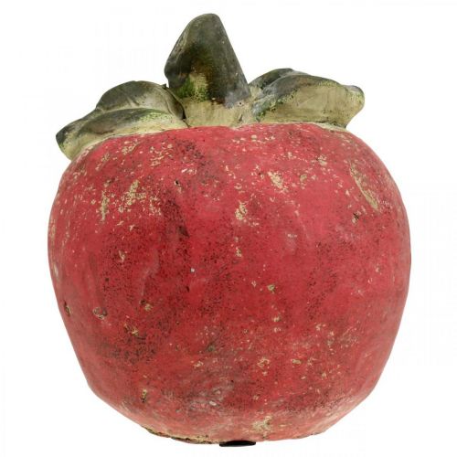 Artikel Äpple för dekoration, höst, dekorativ frukt av betong, bordsdekoration Ø13cm