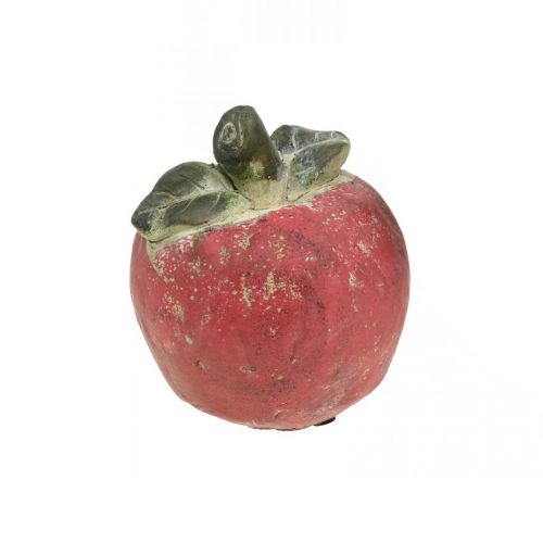 Äpple för dekoration, höst, dekorativ frukt av betong, bordsdekoration Ø13cm