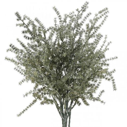 Sparris deco-gren vittvättad konstgjord 45cm 6st