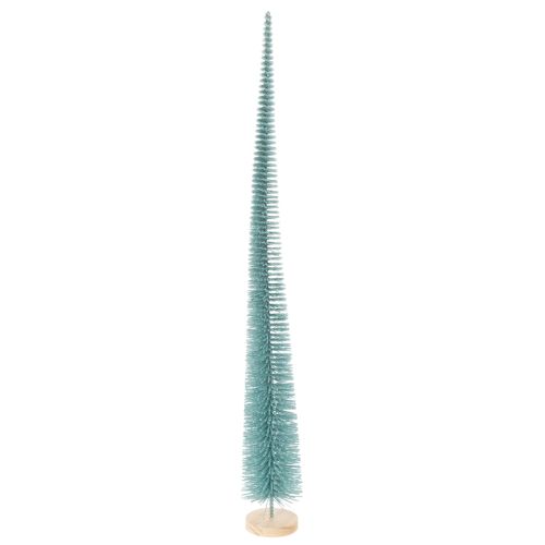 Konstgjord julgran, dekorativ gran, elegant design med träbas, 80 cm köpa | Floristik24.se