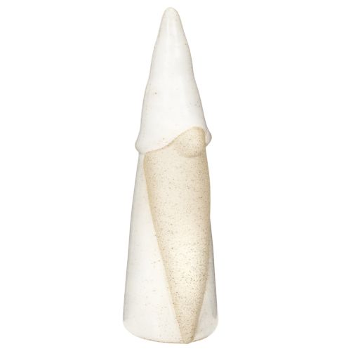Dekorativ tomtefigur för stående, juldekoration, keramik, 22 cm köpa | Floristik24.se