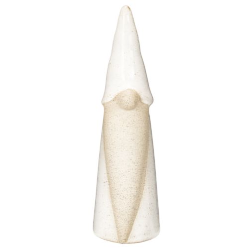 Dekorativ tomtefigur för stående, juldekoration, keramik, 22 cm | Floristik24.se