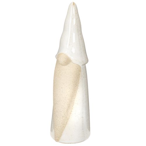 Dekorativ tomtefigur för stående, juldekoration, keramik, 22 cm | Floristik24.se