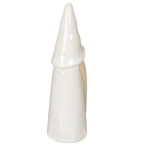 Dekorativ tomtefigur för stående, juldekoration, keramik, 22 cm | Floristik24.se