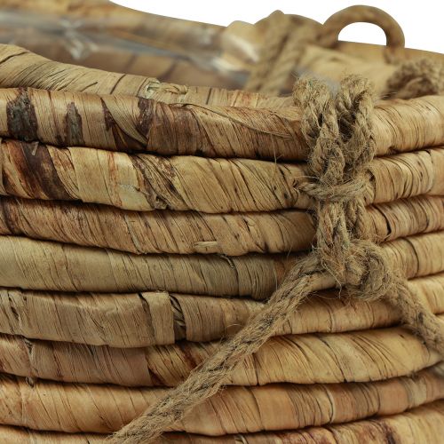 Floristik24 Korg för upphängning av vattenhyacint naturlig 25/31cm set om 2