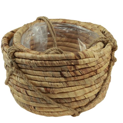 Floristik24 Korg för upphängning av vattenhyacint naturlig 25/31cm set om 2