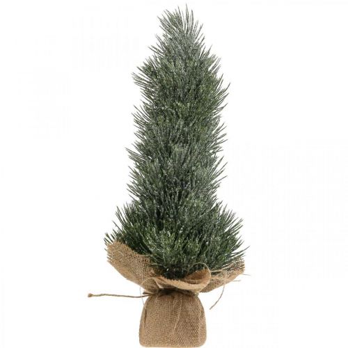 Artikel Minijulgran konstsnöat i en säck H41cm