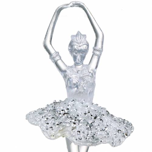 Floristik24 Deco hängare julgransdekoration Ballerina 18cm 2st