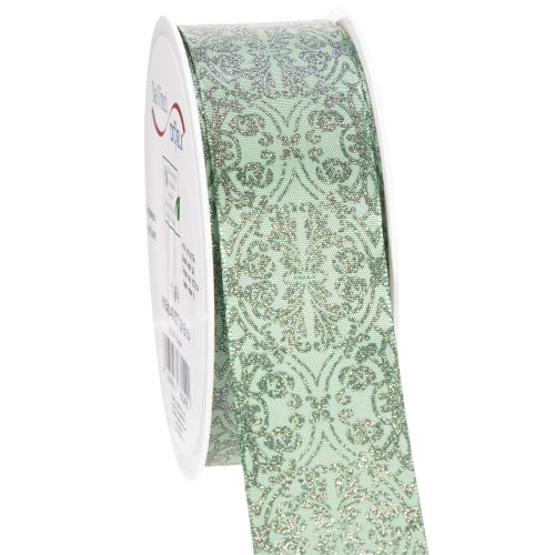 Presentband med klassiskt mönster för rosetter och dekoration, 40 mm x 15 m