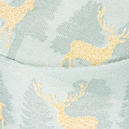 Presentband med renar och julgranar, 40 mm x 18 m | Floristik24.se