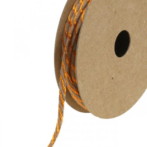 Floristik24 Sladd, smyckessnöre, guldsnöre Gyllene naturfärger L20m Ø4cm
